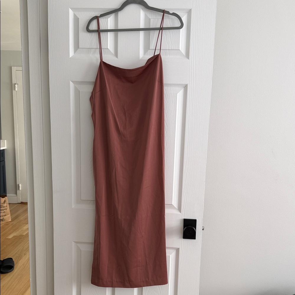 BRAND NEW W TAGS NBD Elegant Mauve Slip Dress